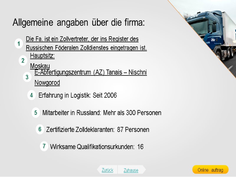 Die Fa. ist ein Zollvertreter, der ins Register des Russischen Föderalen Zolldienstes eingetragen ist.